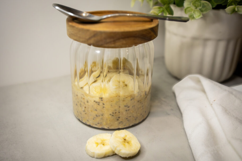 Banana & Protein Overnight Oats