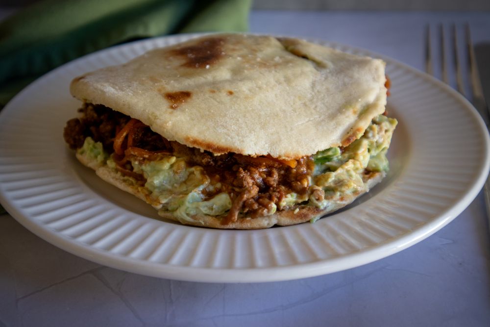 Loaded Mince & Creamy Avo Pita Pocket