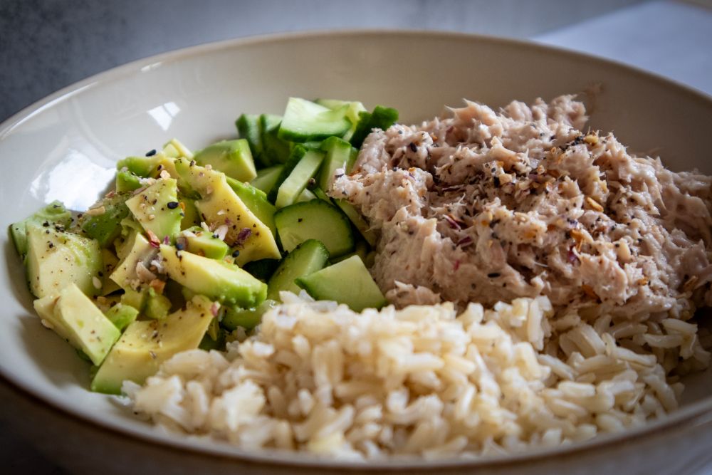 Tuna Sushi Poke Bowl