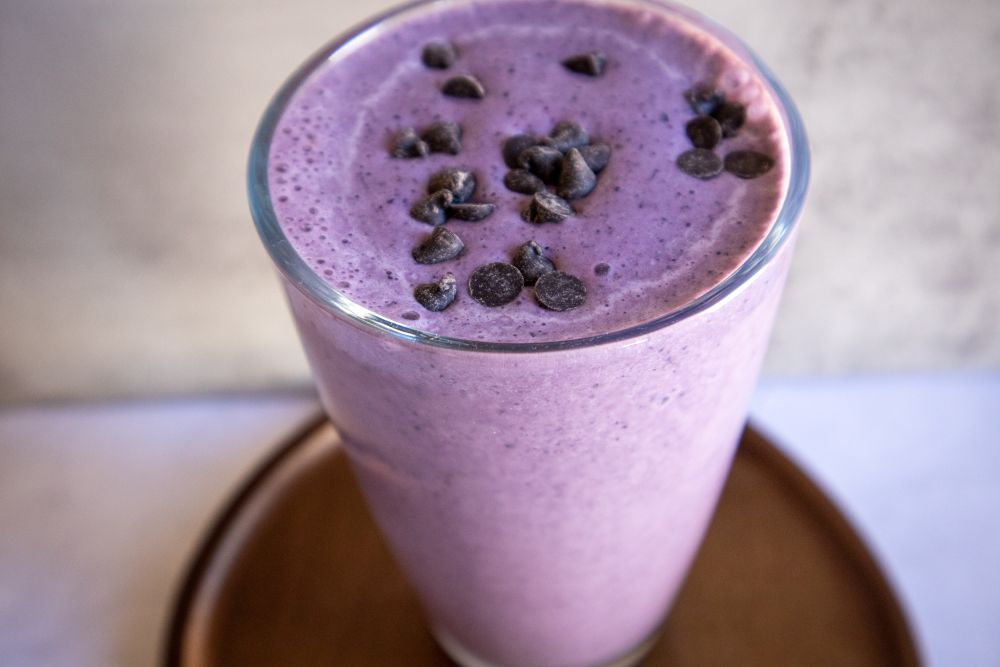 Creamy Very Berry Protein Smoothie